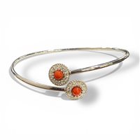 Bracciale Mandile 1922 Donna Coralli in Argento Corallo 2KK53003